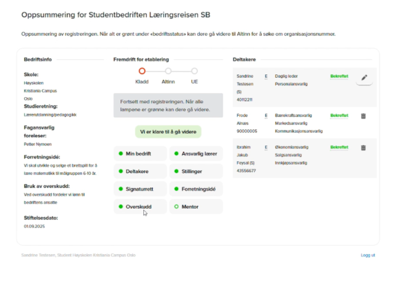 14 SB registreringsveileder
