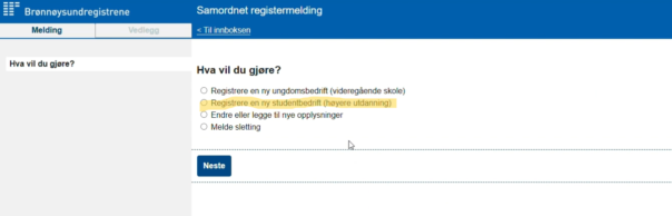 18 SB registreringsveileder
