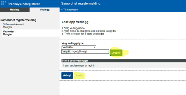 27 SB registreringsveileder