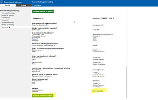28 SB registreringsveileder