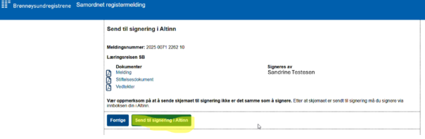 29 SB registreringsveileder