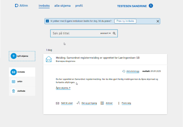 31 SB registreringsveileder